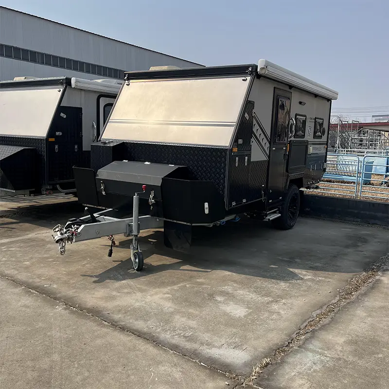 Klassisk RV Camping Trailer